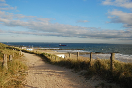 Vlakbij strand & duinen